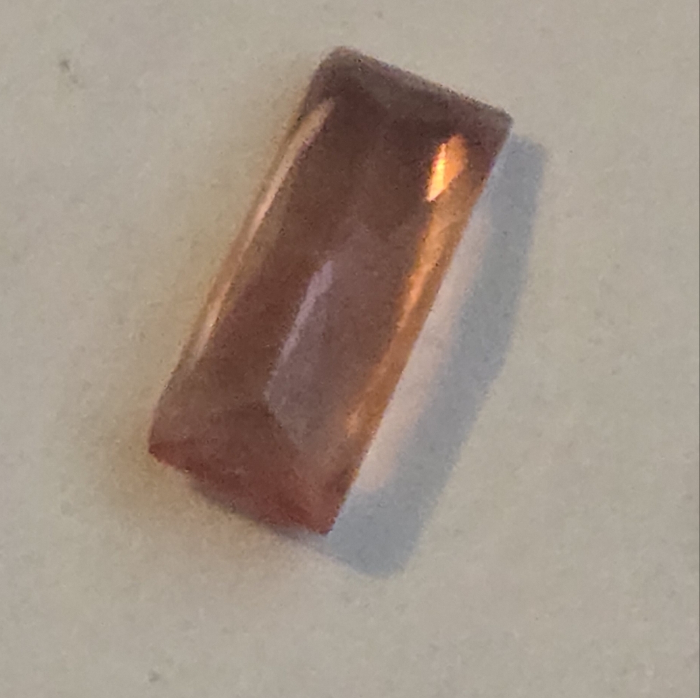 Rectangular Rhodochrosite Gemstone - image 2